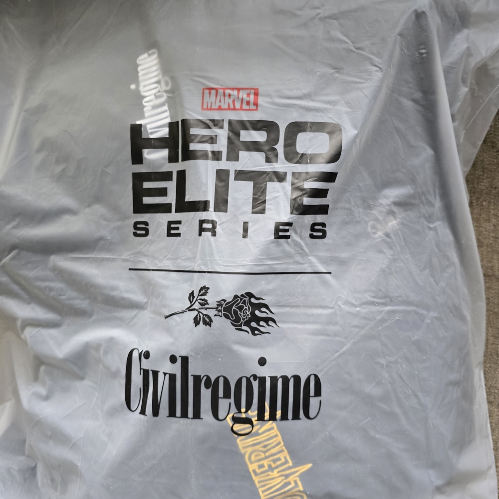 Wolverine x Civil Regime Hooded Bomber Jacket - Black - Picture 12 of 13